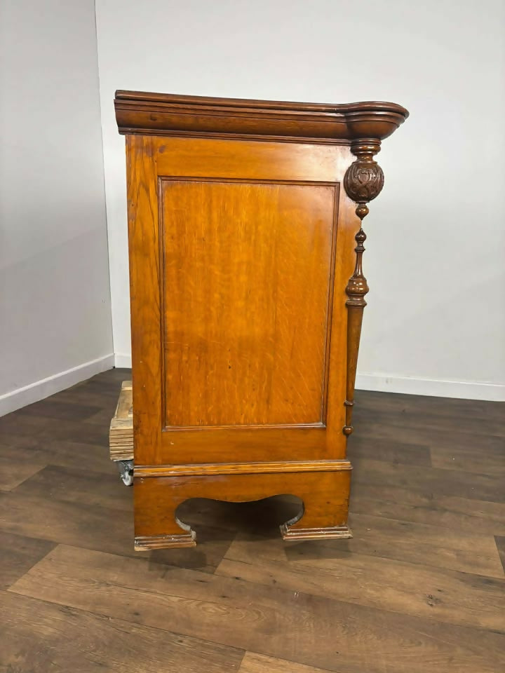Late Victorian Oak Sideboard