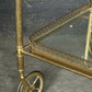 French Brass Cocktail Trolley