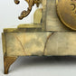 Clock Antique French Ornate Figural Marble Forgeron Mantel Clock LOT 6479