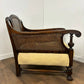 Edwardian Beech Framed Bergère Armchair