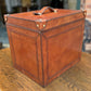 Quality Hand Crafted Vintage Style Leather Campaign Portable Drinks Picnic Bar