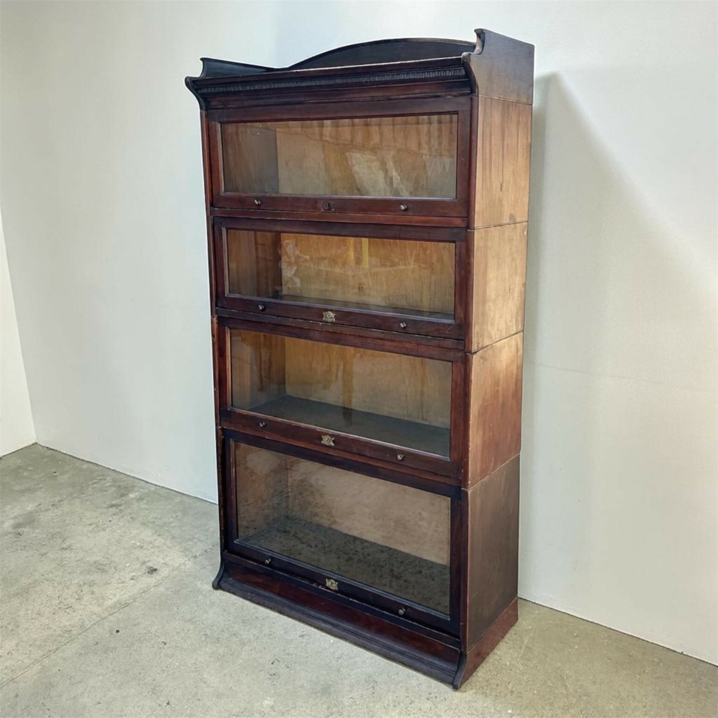 Antique Barristers stacking bookcase by Lebus