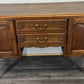 Cabinet Vintage French Louis XVI Style TV stand Desk Oak Sideboard LOT 4516