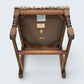 4 Old Charm Dining Chairs Warwick Range Tudor Brown Oak Frames FREE UK Delivery*