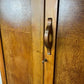 Vintage Oak Veneer Double Door Fitted Wardrobe