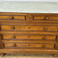 Chest of Drawers Antique French Walnut Marble Top 5 Drawers Cabinet LOT 6291