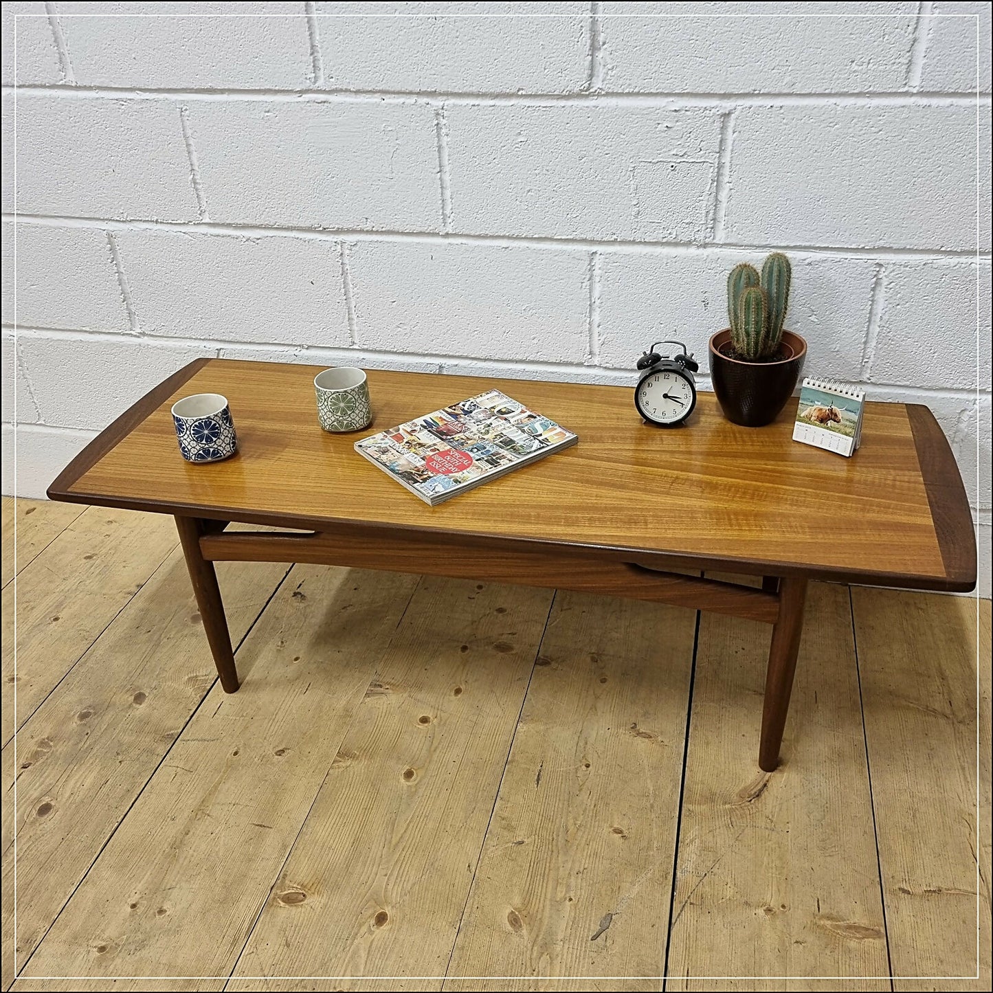 G Plan coffee table teak by V B Wilkins vintage mid century danish design
