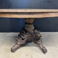 French Carved Oak Hunting Table