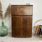 Art Deco Petite Walnut Cocktail Cabinet