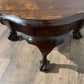 Vintage Mahogany Claw & Ball Coffee Table