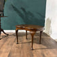 Vintage Mahogany Kidney Shaped Side Tablebb