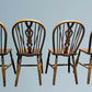 Set of Four Stick Back Windsor Chairs