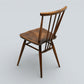5 Ercol Stick Back Chairs Multi Purpose 1950s Waxed Finish FREE UK Delivery
