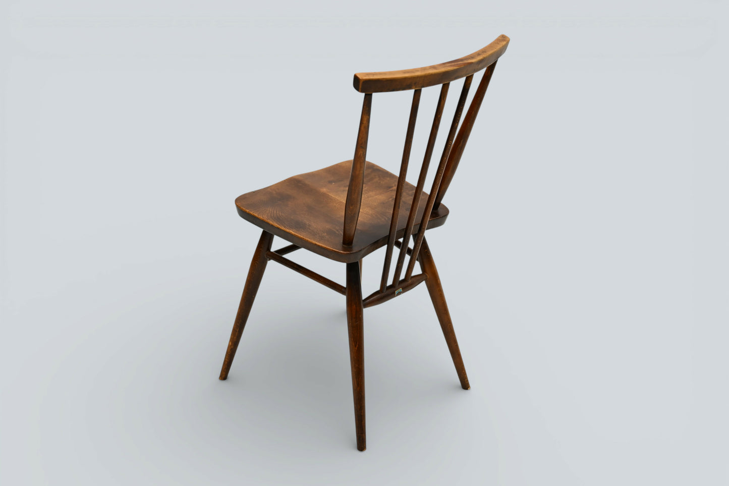 5 Ercol Stick Back Chairs Multi Purpose 1950s Waxed Finish FREE UK Delivery
