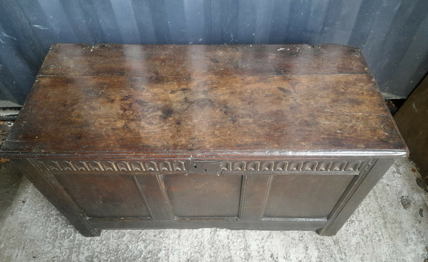 Antique Oak Coffer