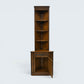 Old Charm Corner End Unit with Cupboard and Shelves Carvings. FREE UK Delivery