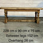 Good Quality Oak Farmhouse Dining Table
