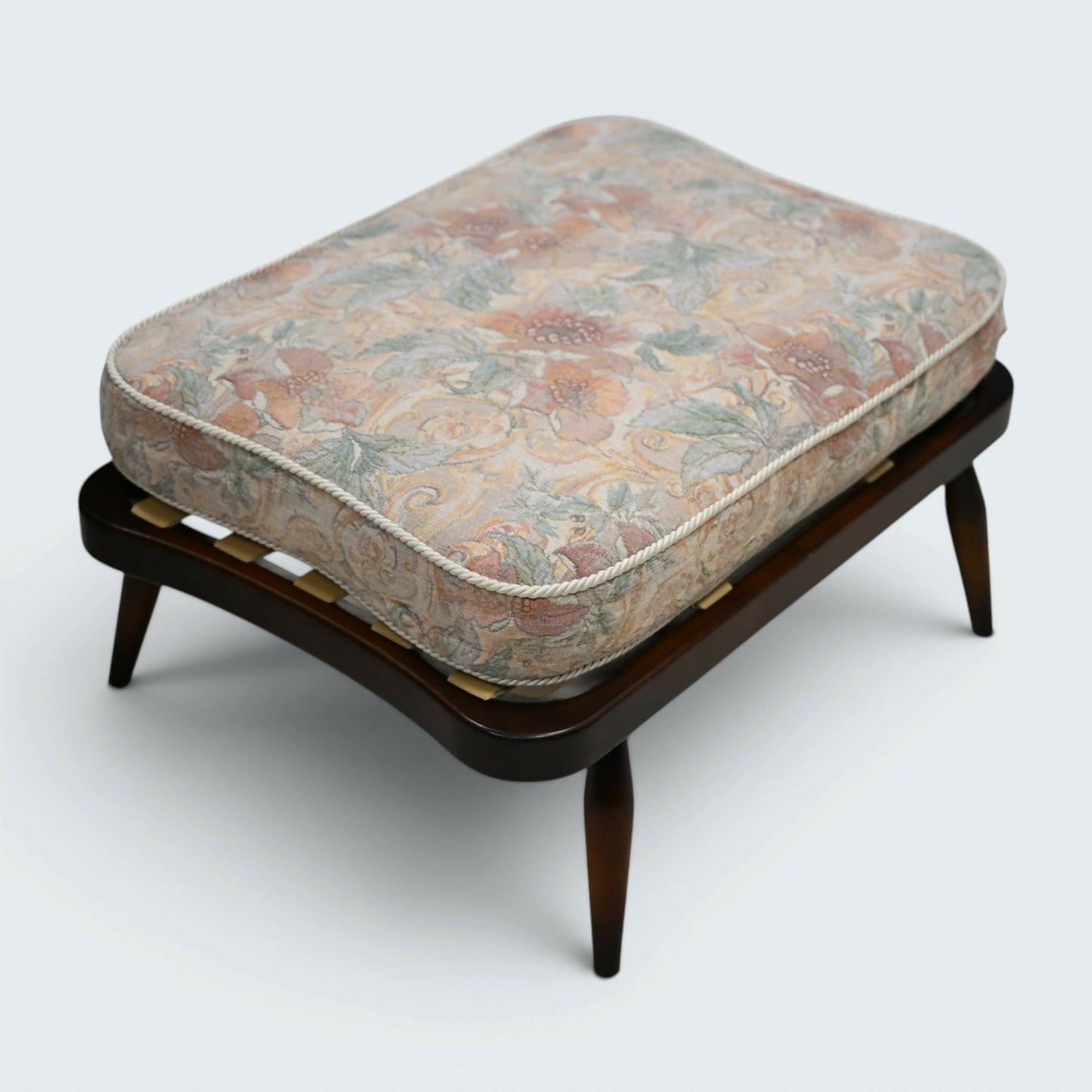 Ercol Extension Footstool Ercol's Dark Finish With New Webbing FREE UK Delivery