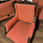 Edwardian Upholstered Mahogany Framed Salon Suitea