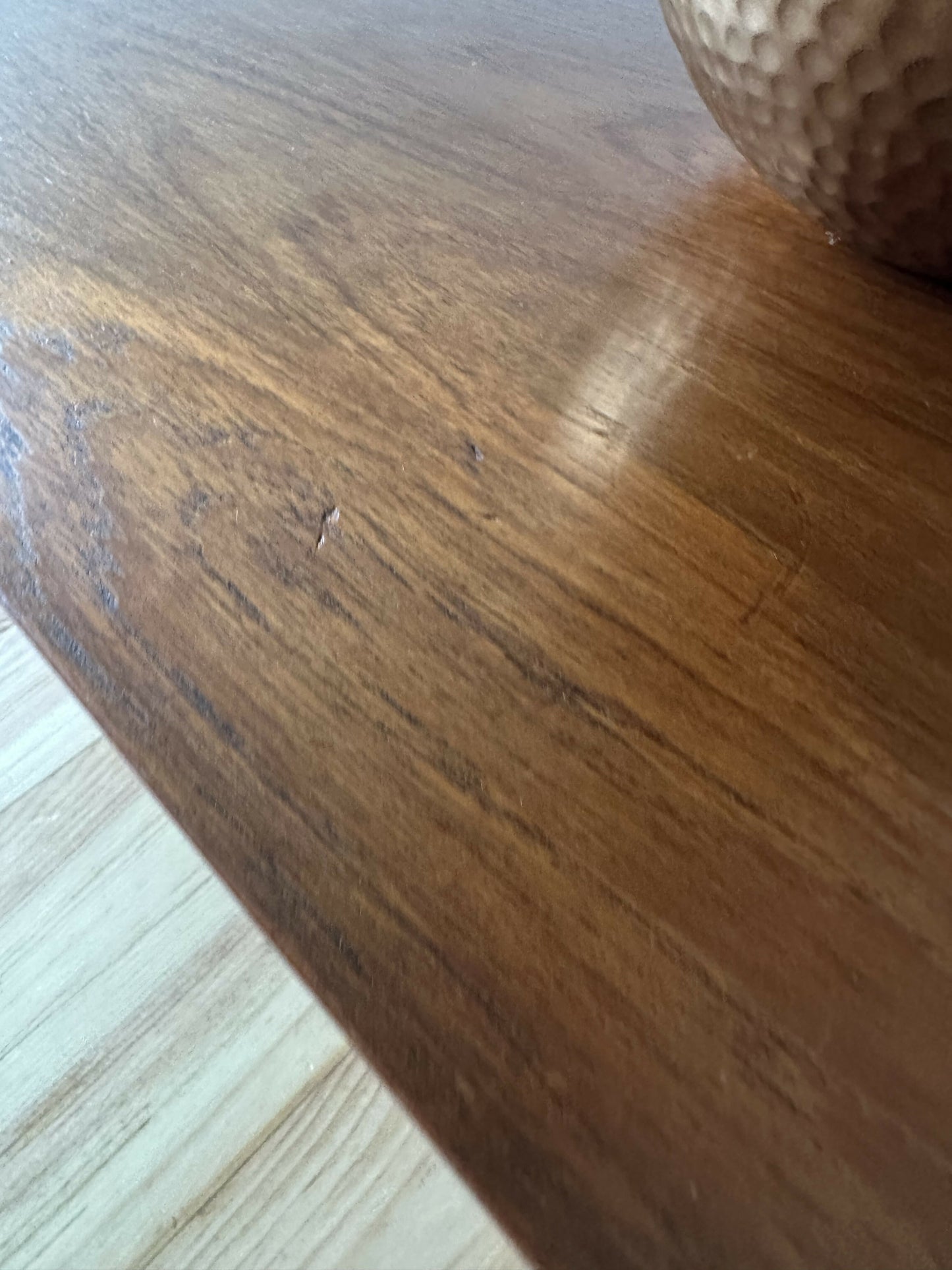 Mid Century Teak Coffee Table 1960's Tapered Legs