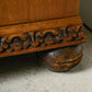 Antique French Walnut Linen Press Housekeepers Cupboard - Ornately Carved