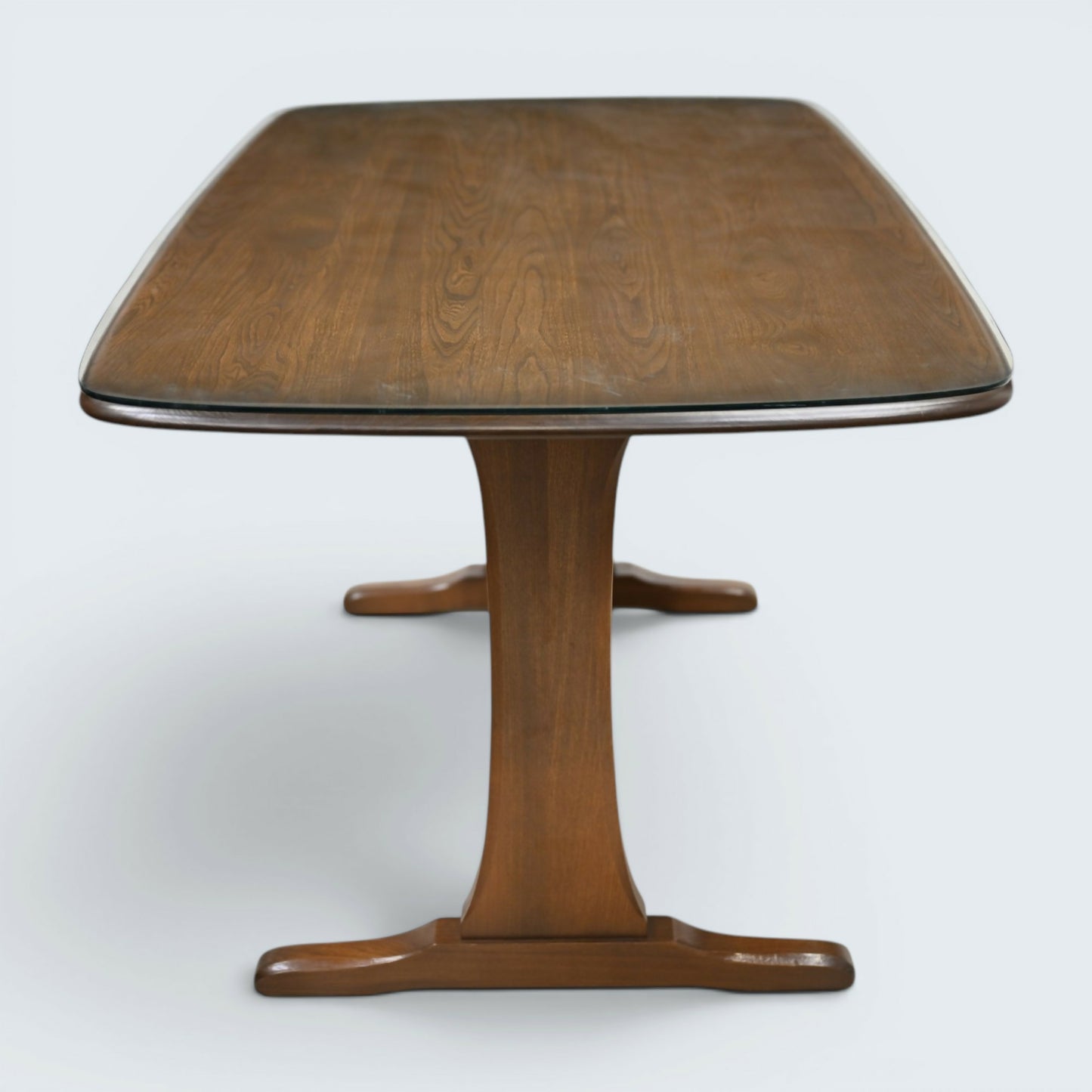 Ercol Elm Dining Table Plank Top Retro Golden Dawn Finish FREE UK Delivery*