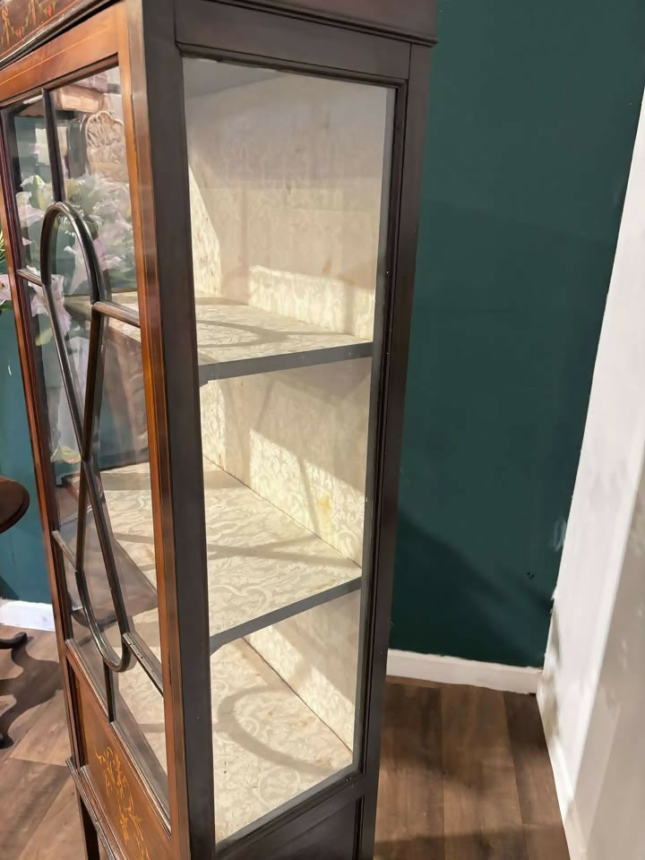 Edwardian Astral Glazed Mahogany Display Cabinetmm