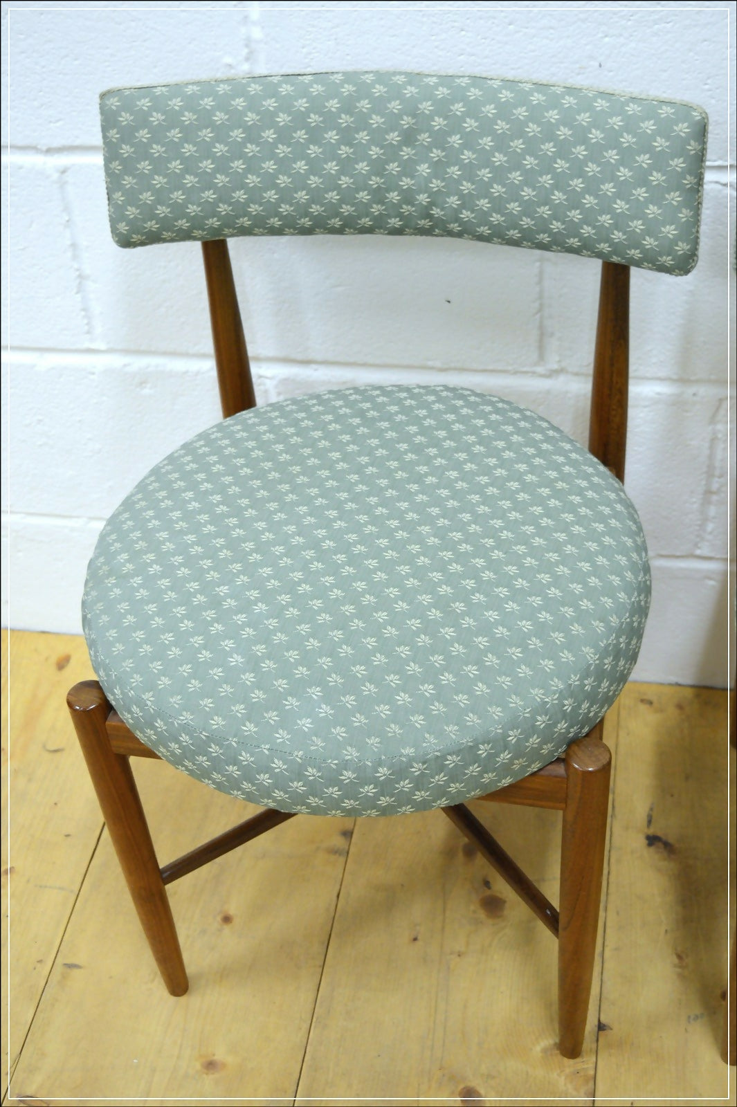 vintage dining chairs X4 G Plan Fresco solid teak danish design mid century DELIVERY