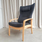 Vintage Mid Century Design Danish Beech Recliner Chair Farstrup Scandi Retro R266