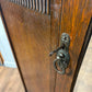 Vintage Oak Mirror Door Wardrobe