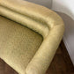 Edwardian Mahogany Upholstered Window Seat / Small Settee