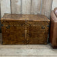 Luxury Handmade Leather Coffee Table Vintage Storage Trunk