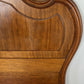 Headboard Antique French Style Walnut Double Bed Carved Headboard LOT 6452
