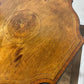 Edwardian Inlaid Walnut Occasional Window Table on Castors