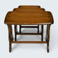 Ercol Nest Of Tables Solid Elm Side Tables Pressed Gold Badge GD FREE Delivery*