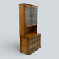 Ercol Mural Wall Unit Display Cabinets Cupboard Golden Dawn FREE UK Delivery