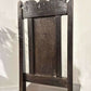 Early Georgian Oak Panel-Back Side Chair
