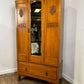 Edwardian Satin Walnut Single Wardrobe