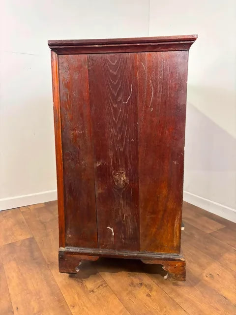 Georgian Oak Crossbanded Chest of Drawers