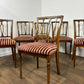 Set of Six Reproduction Mahogany Dining Chairs