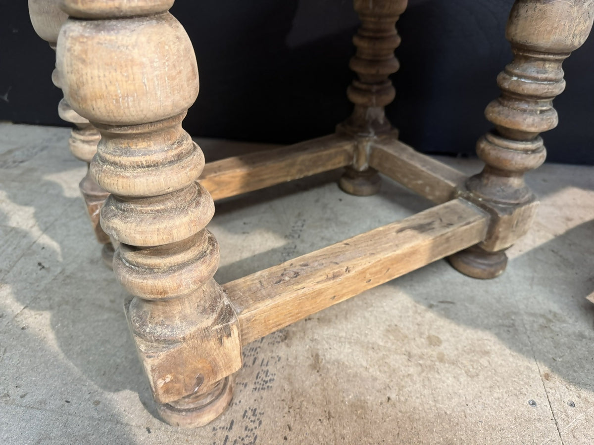 Quality Pair Oak Lamp Tables