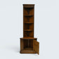 Old Charm Corner End Unit with Cupboard and Shelves Carvings FREE UK Delivery