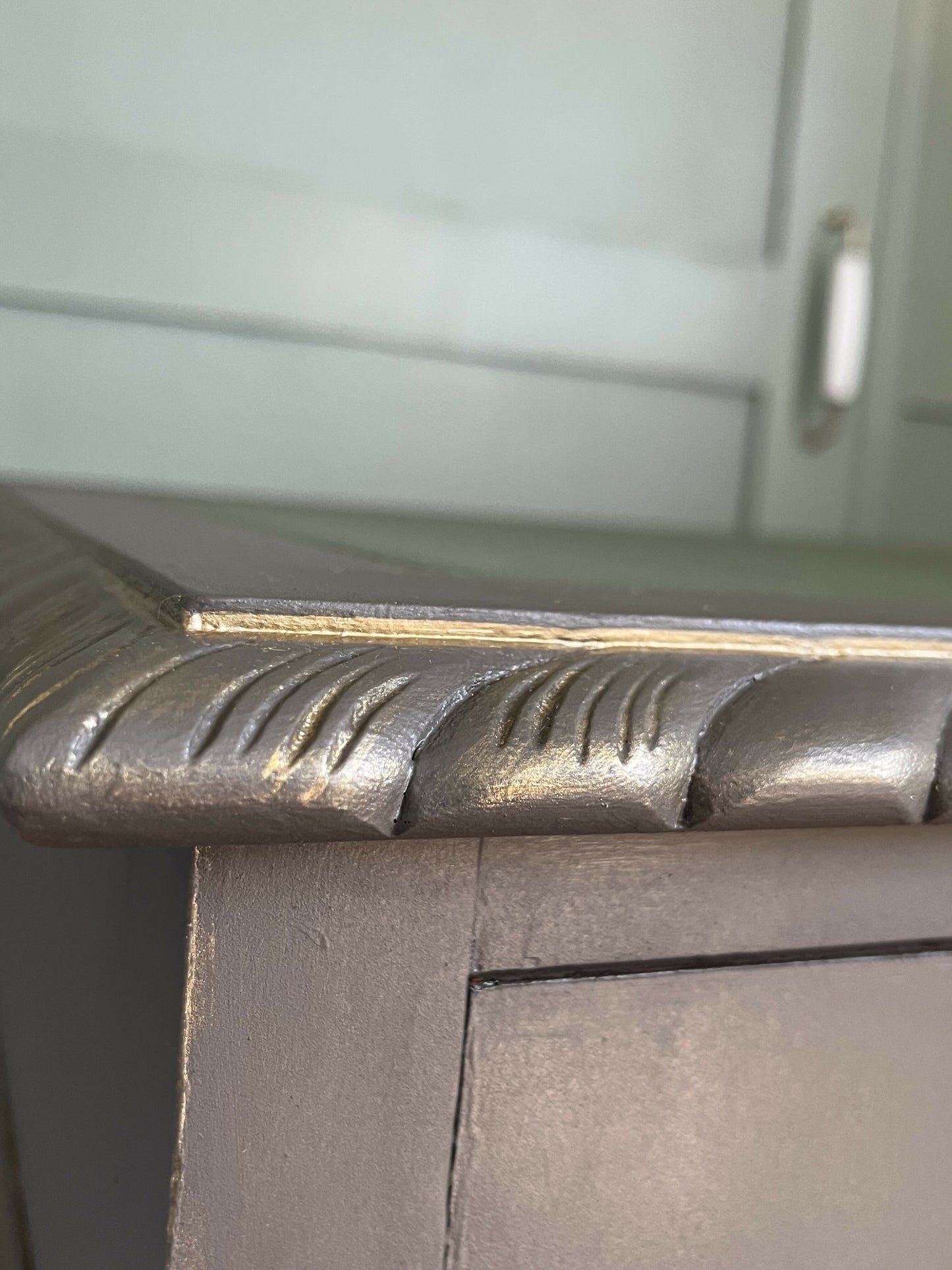 Green Console Table