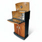 Vintage Art Deco Walnut Cocktail Cabinet