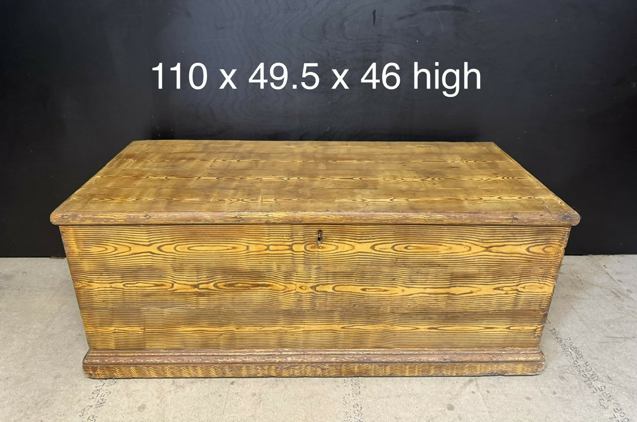 Early Welsh Pine Chest