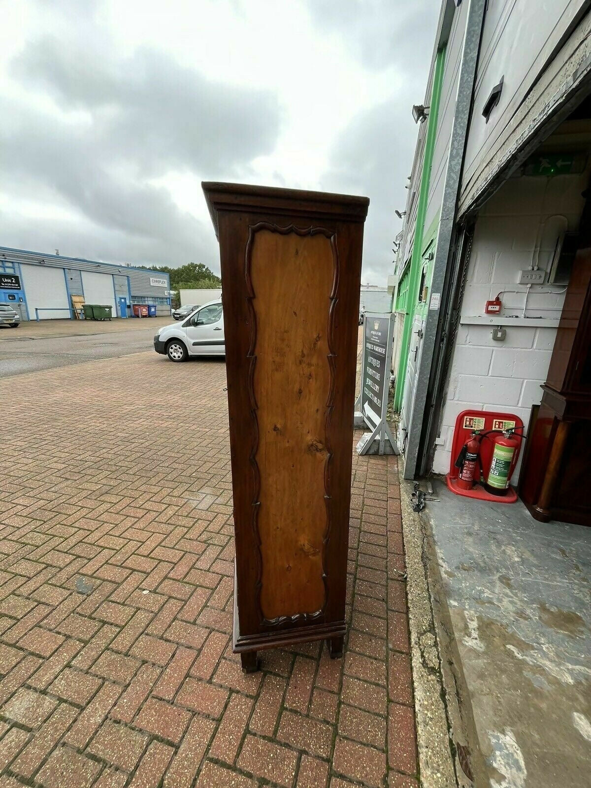 Antique Cabinet, Loads Of Storage, Secret Compartment. With Key