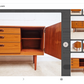Schreiber mid century retro sideboard