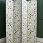 Fabric Panel Folding Room Divider with Ikea Green Birds Fabric