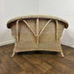 Cane Two Seater Conservatory Settee