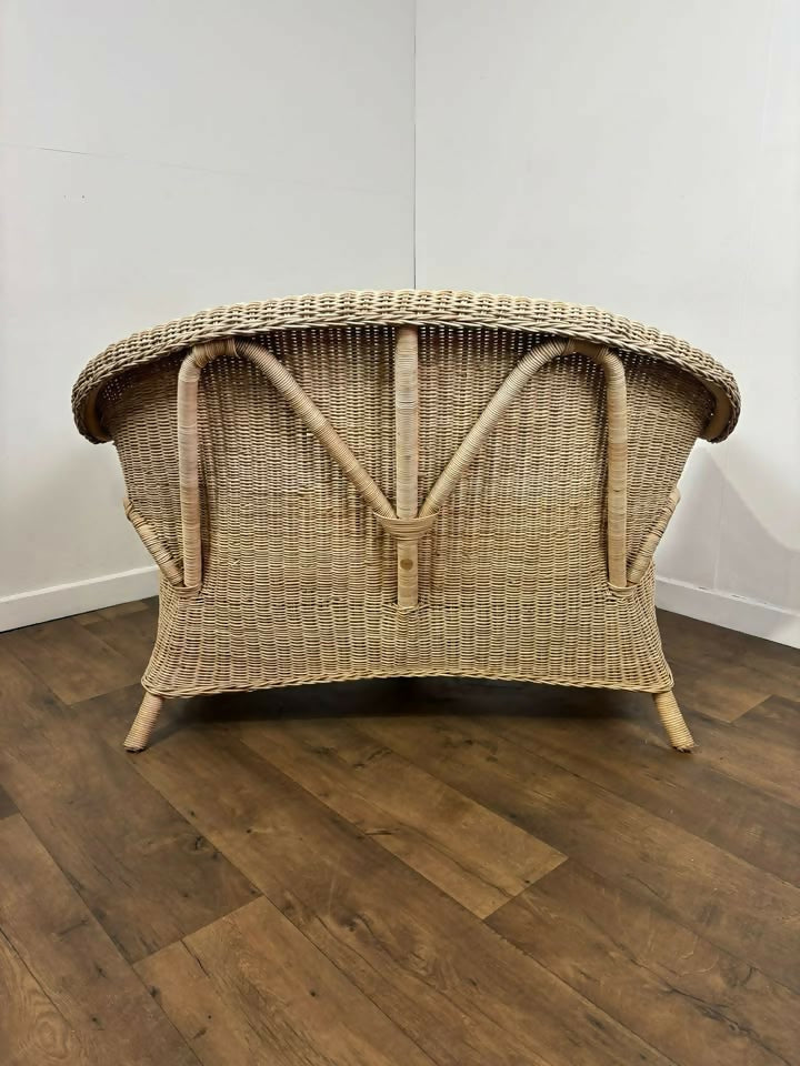Cane Two Seater Conservatory Settee